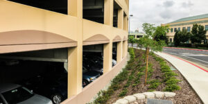 Sutter Roseville Parking Garage Structure Landscape Design