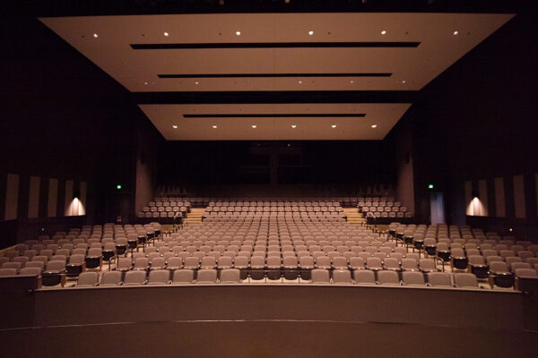 El Camino High Performing Arts Venue Seating Center View
