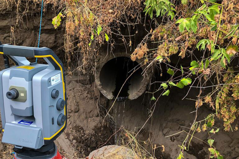 Northern California Surveying Stormwater Pipelines